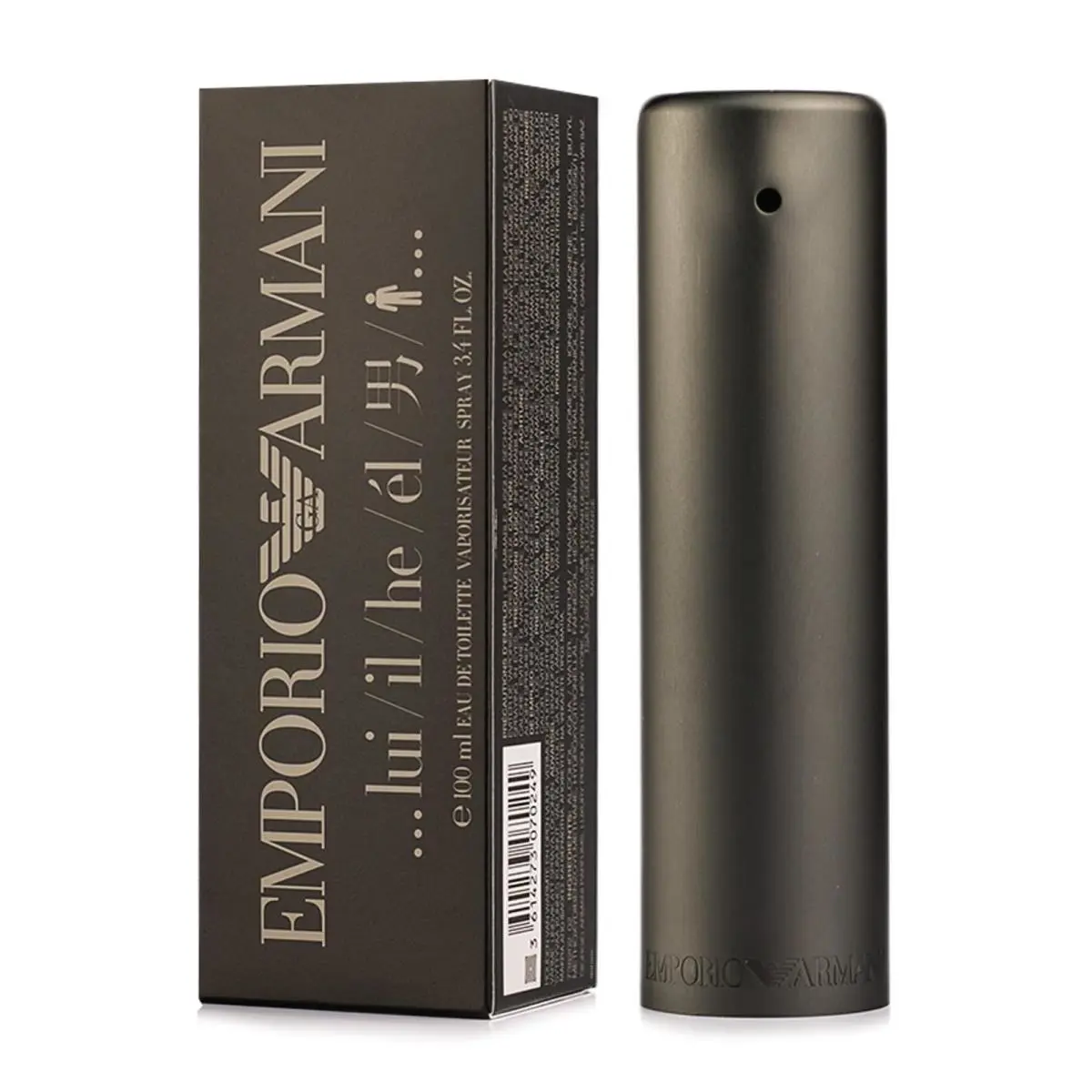 Emporio He by Giorgio Armani For Men 3.4 oz Eau de Toilette Spray - Eau De Toilette Spray