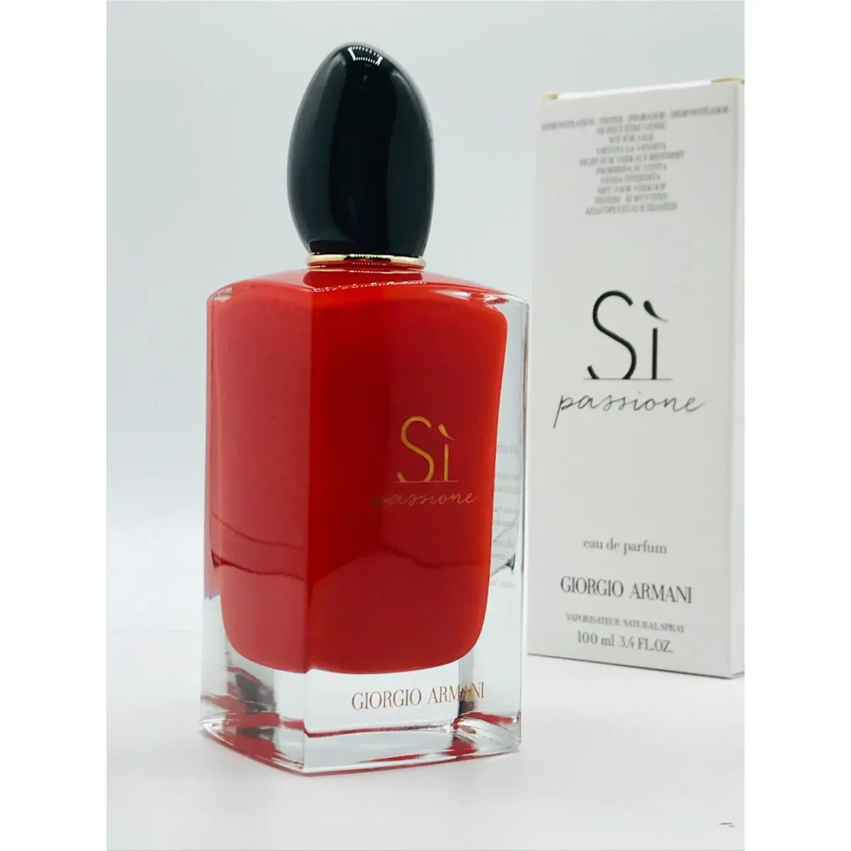 Giorgio Armani Si Passione 3.4 oz 100 ml Box As Shown Tst