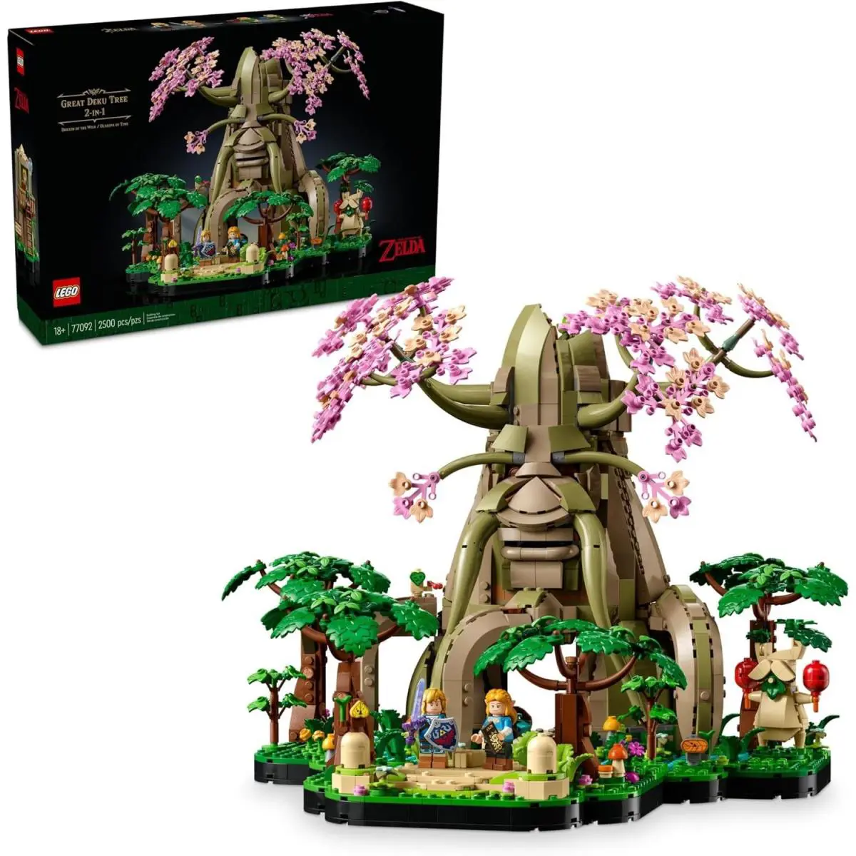 The Legend of Zelda Great Deku Tree 2in1 - Model Building Set For Adults Ages 1