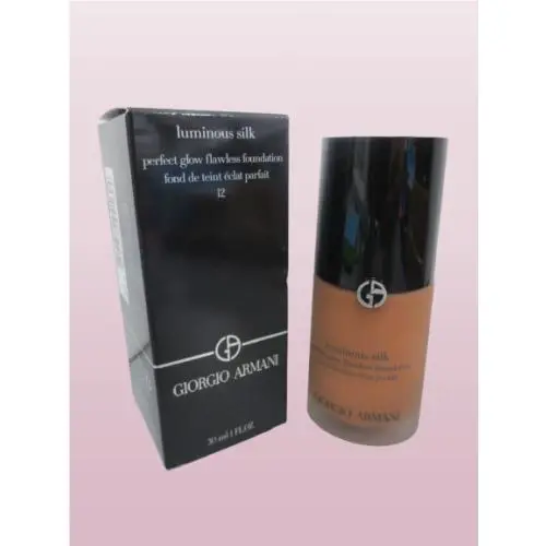 Giorgio Armani Luminous Silk Perfect Glow Flawless Foundation 12 1 OZ Boxed