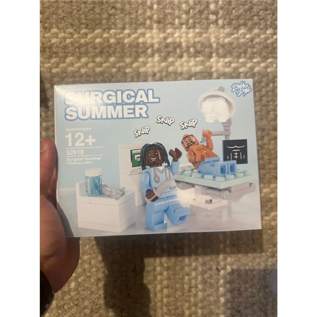 The Canvas Don Lego Set Drake Metro Boomin Surgical Summer Kendrick In Hand