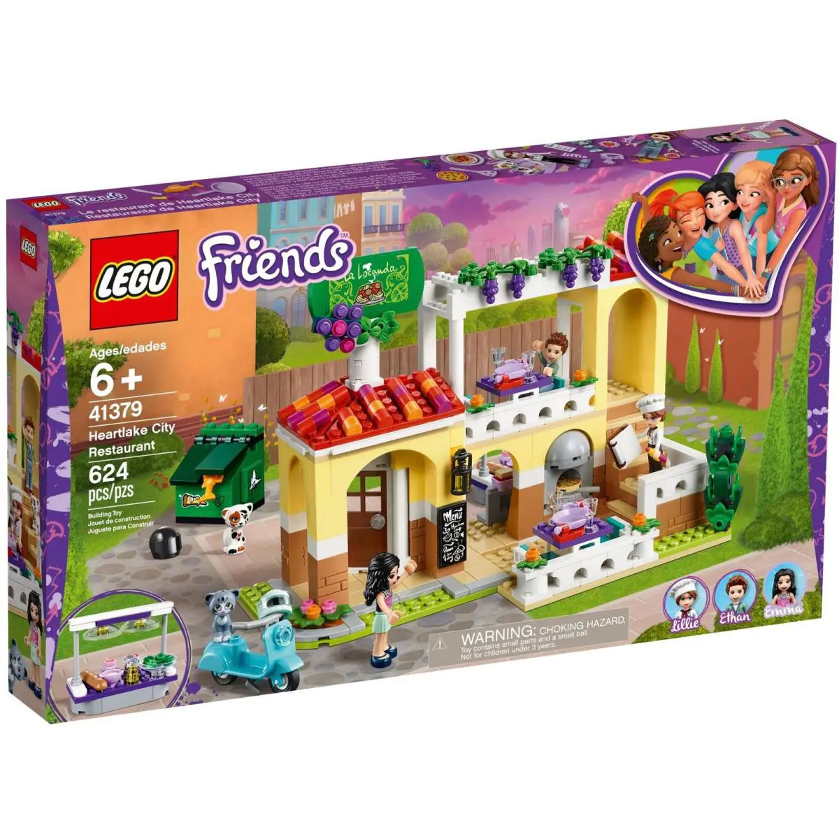 Lego Heartlake City Restaurant Set 41379