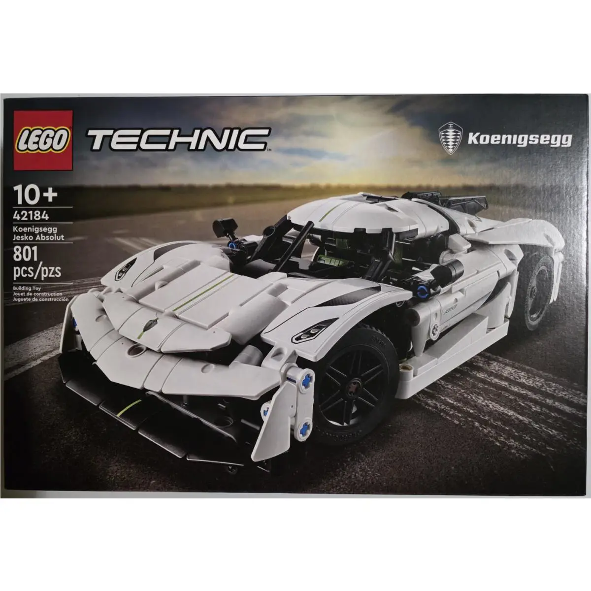 Lego 42184 Technic: Koenigsegg Jesko Absolut White Hypercar