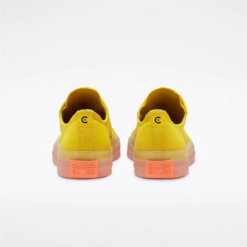 Converse shoes - Yellow/White/Wild Mango (168570C) 10