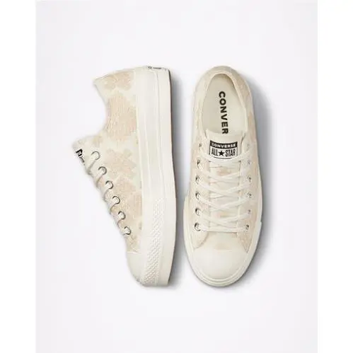 Converse shoes - Converse Chuck Taylor All Star Lift OX - Vintage White/Egret 3