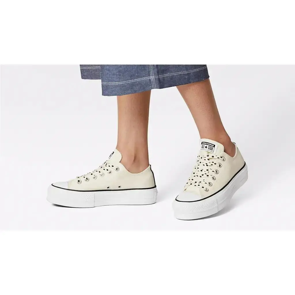 Converse shoes - Converse Chuck Taylor All Star Lift OX - Vintage White/Egret 40