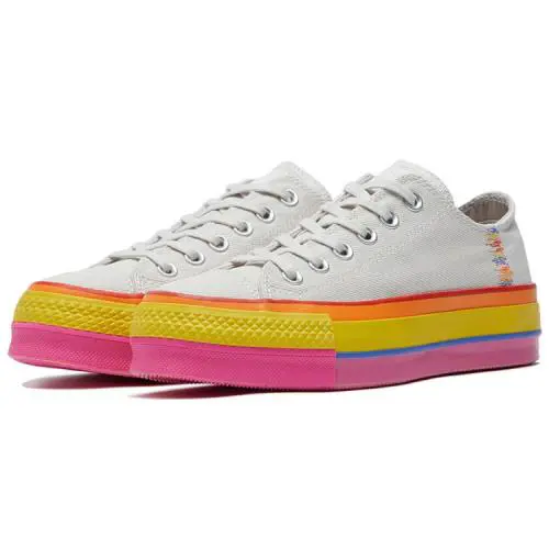 Converse shoes - Converse Chuck Taylor All Star Lift OX - Vintage White/Egret 47