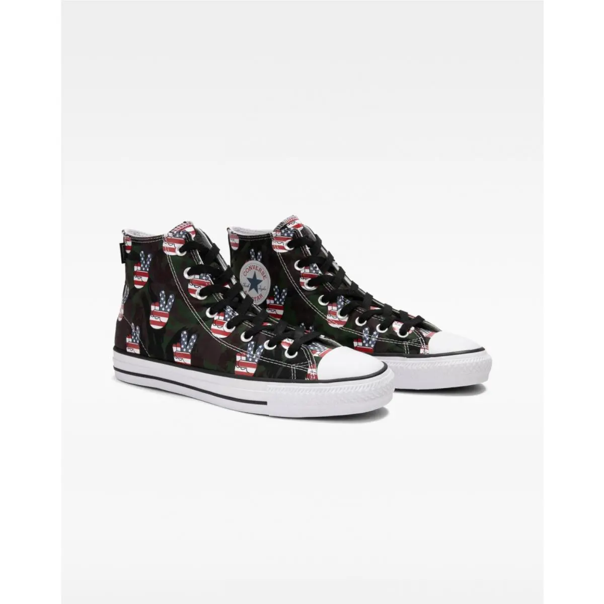 Converse shoes - Converse Chuck Taylor All Star Pro Hi - Cypress Green/Navy 3
