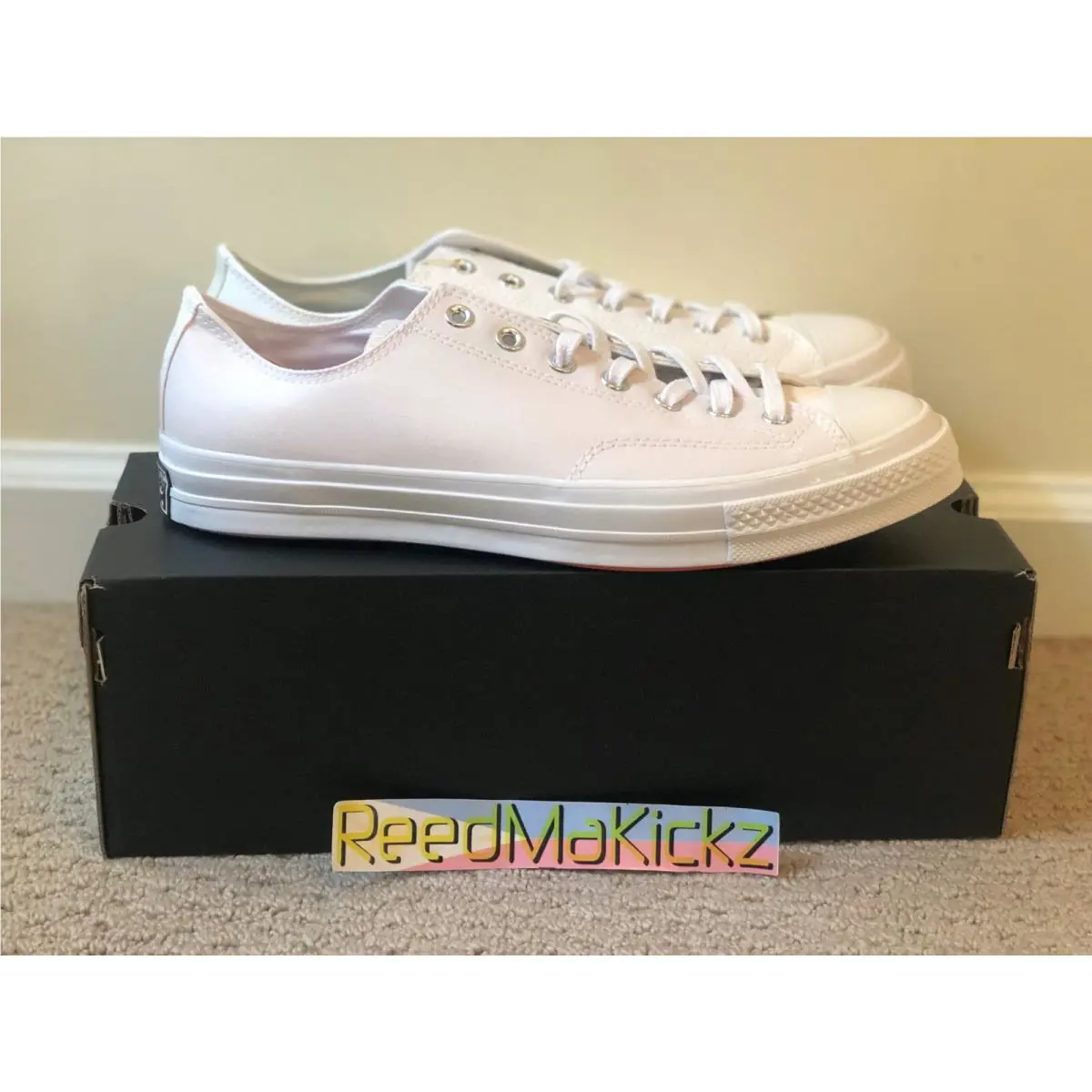 Converse shoes - Converse Chuck 70 ox - Chuck - 166599C - White, Manufacturer: White / Multicolor 6