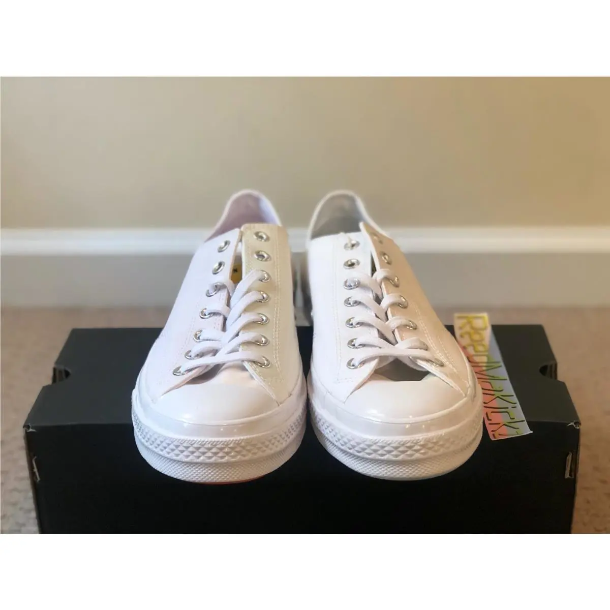 Converse shoes - Converse Chuck 70 ox - Chuck - 166599C - White, Manufacturer: White / Multicolor 7