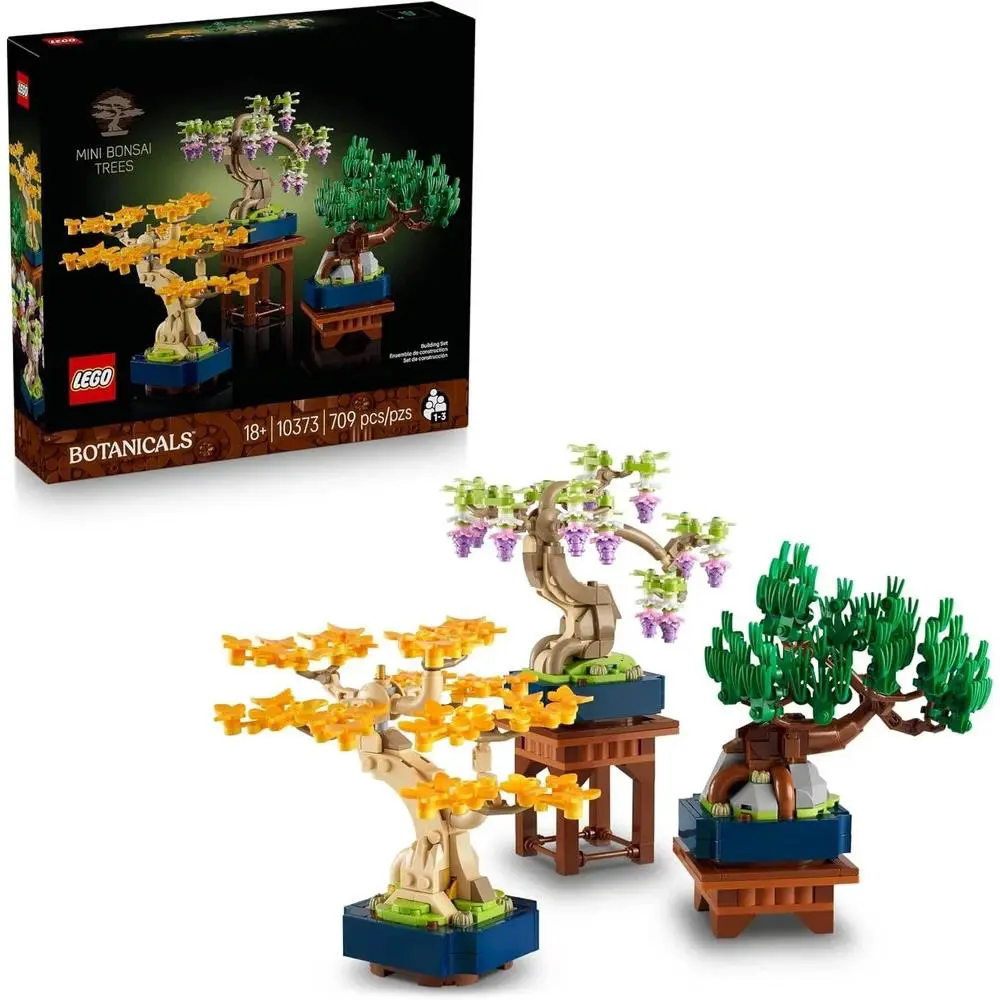 Lego Botanicals Mini Bonsai Trees Building Set - Artificial