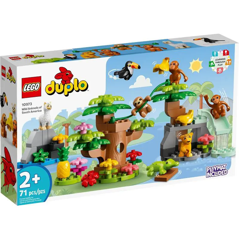 Lego 10973 Duplo Wild Animals of South America Nature Monkey Sloth