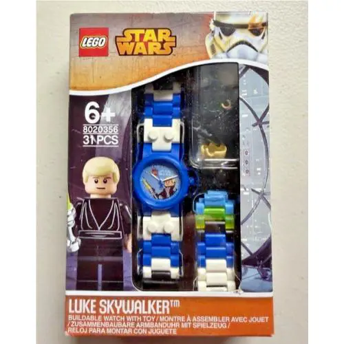 Lego 8020356 Star Wars Luke Skywalker Buildable Watch Mini Figure Retired