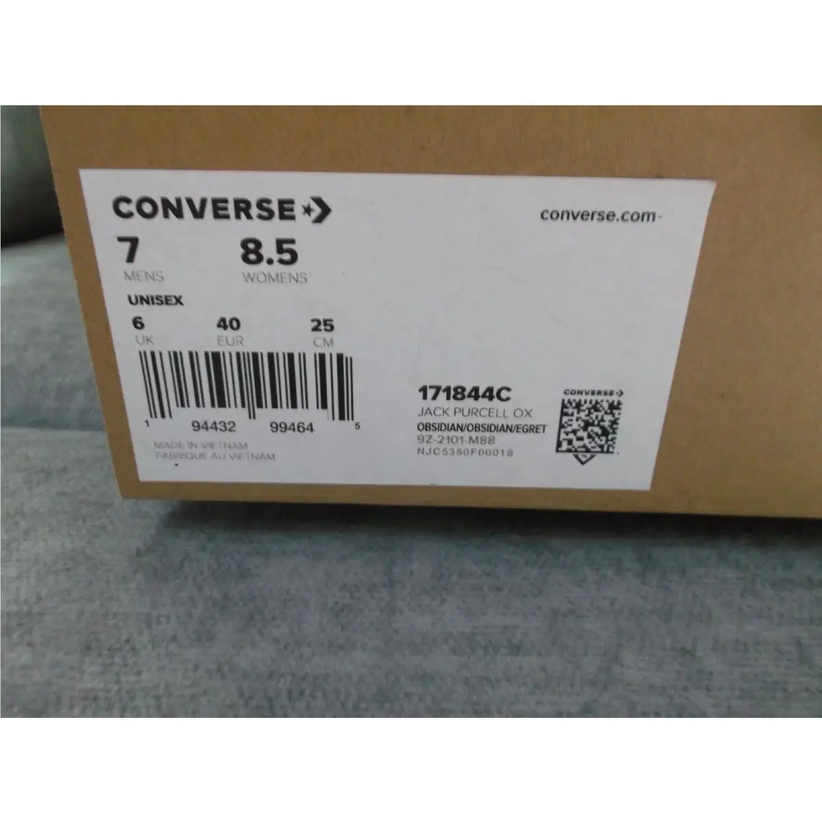 Converse shoes - Converse x Todd Snyder Jack Purcell Ox - 171844C - Obsidian / Egret (UPC: 194432994645) 0