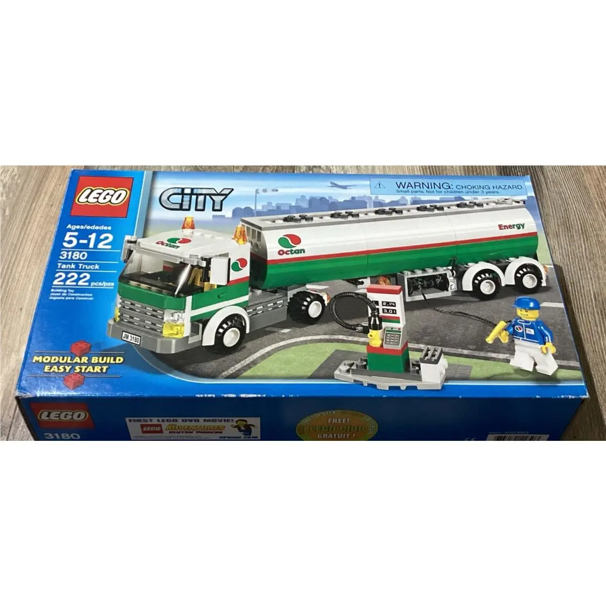 2010 Lego City Tank Truck 3180 Octan Energy