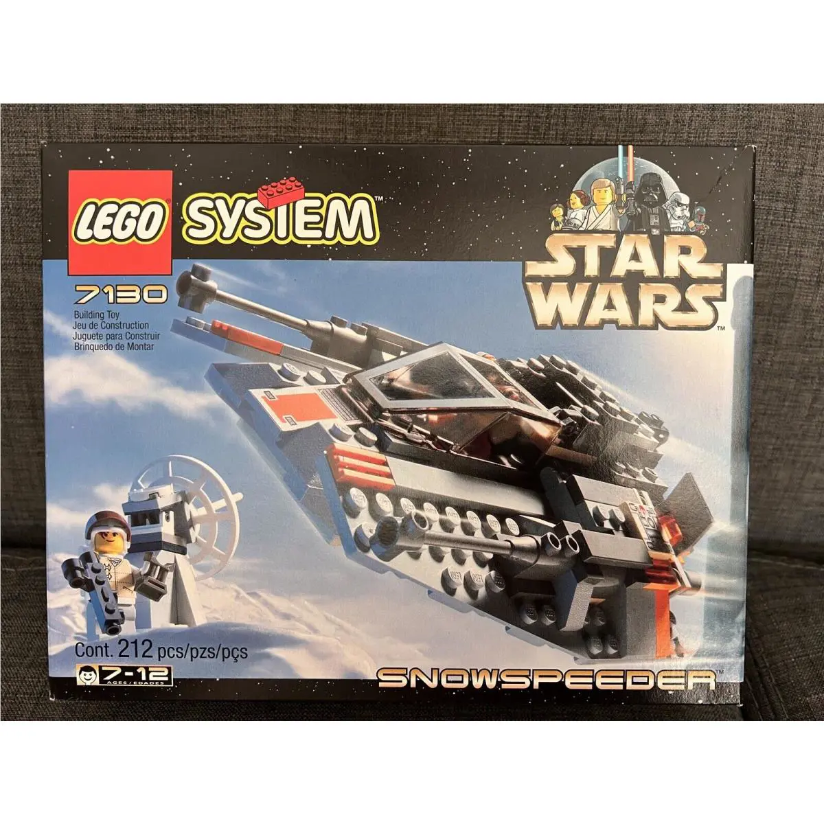 Lego System 7130 Star Wars Snowspeeder 1999 Retired Rare