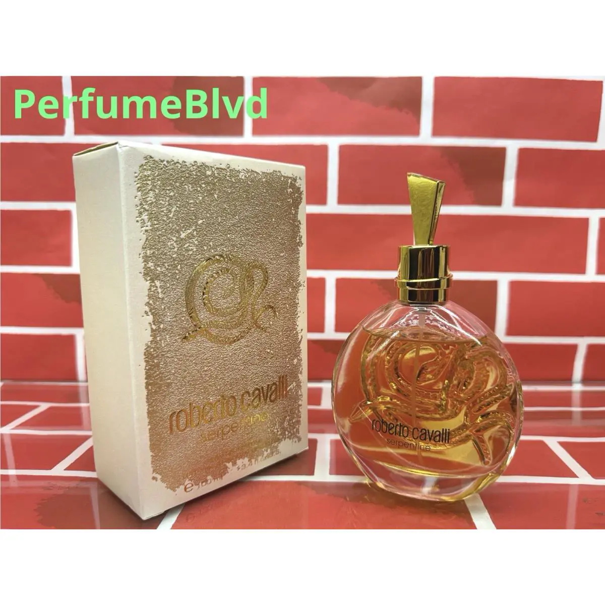 Roberto Cavalli Serpentine 3.4 100 ML Eau DE Parfum Spray For Women Box