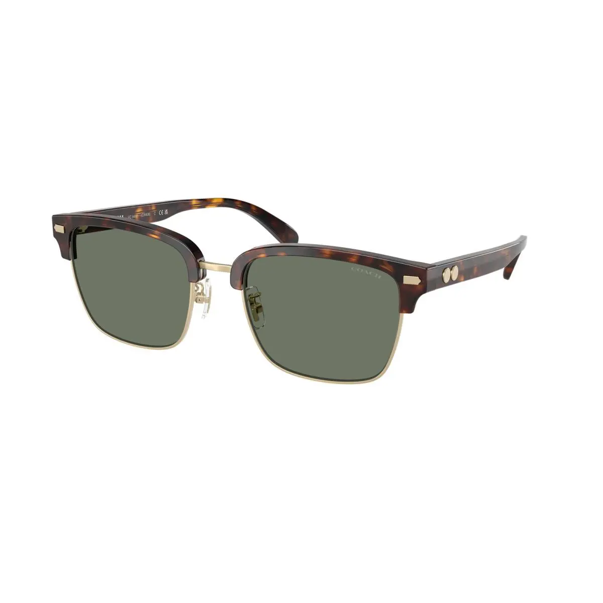 Coach HC 8412 cw406 Light Gold Dark Tortoi 51203H Sunglasses