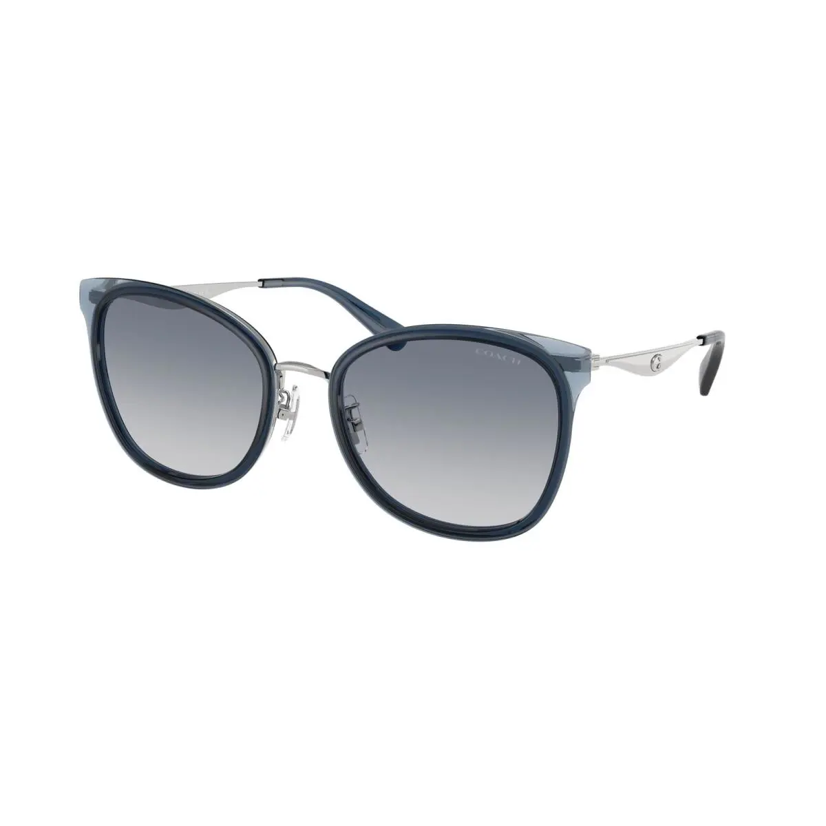 Coach HC 7170 cw185 Silver Blue Blue Gradi 945235 Sunglasses