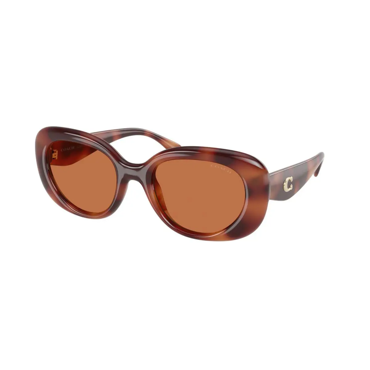 Coach HC 8391U cr609 Caramel Tortoise Brown s 577473 Sunglasses