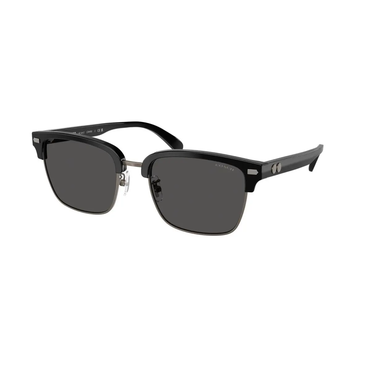 Coach HC 8412 cw406 Gunmetal Black Grey so 500287 Sunglasses