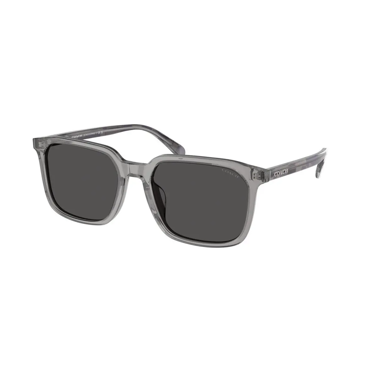 Coach HC 8411U cw405 Transparent Grey Grey so 584987 Sunglasses