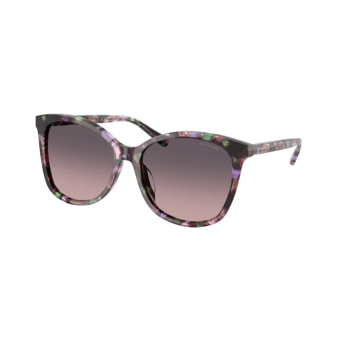 Coach HC 8271U l1101 Amethyst Pearl Tortoise 584346 Sunglasses