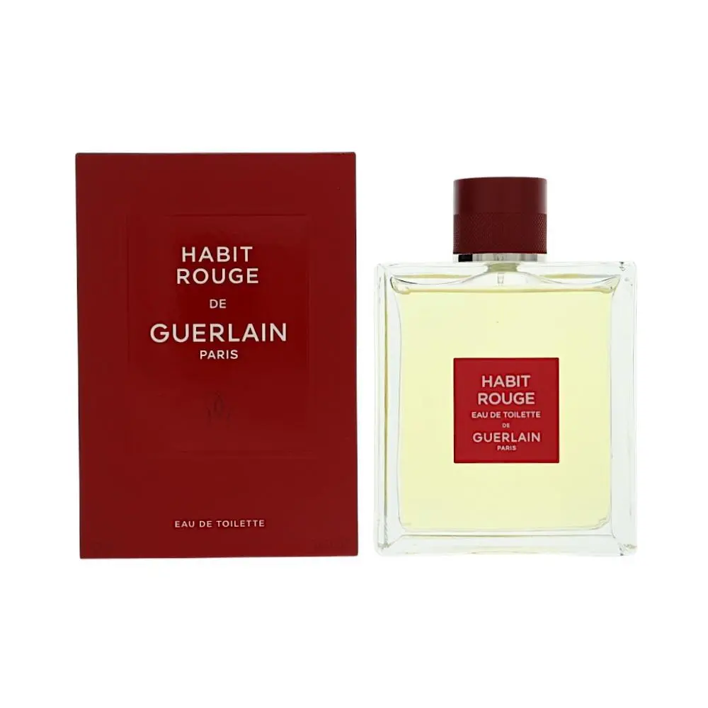 Guerlain Habit Rouge by Guerla For Men 5 Oz Eau De Toilette Spray