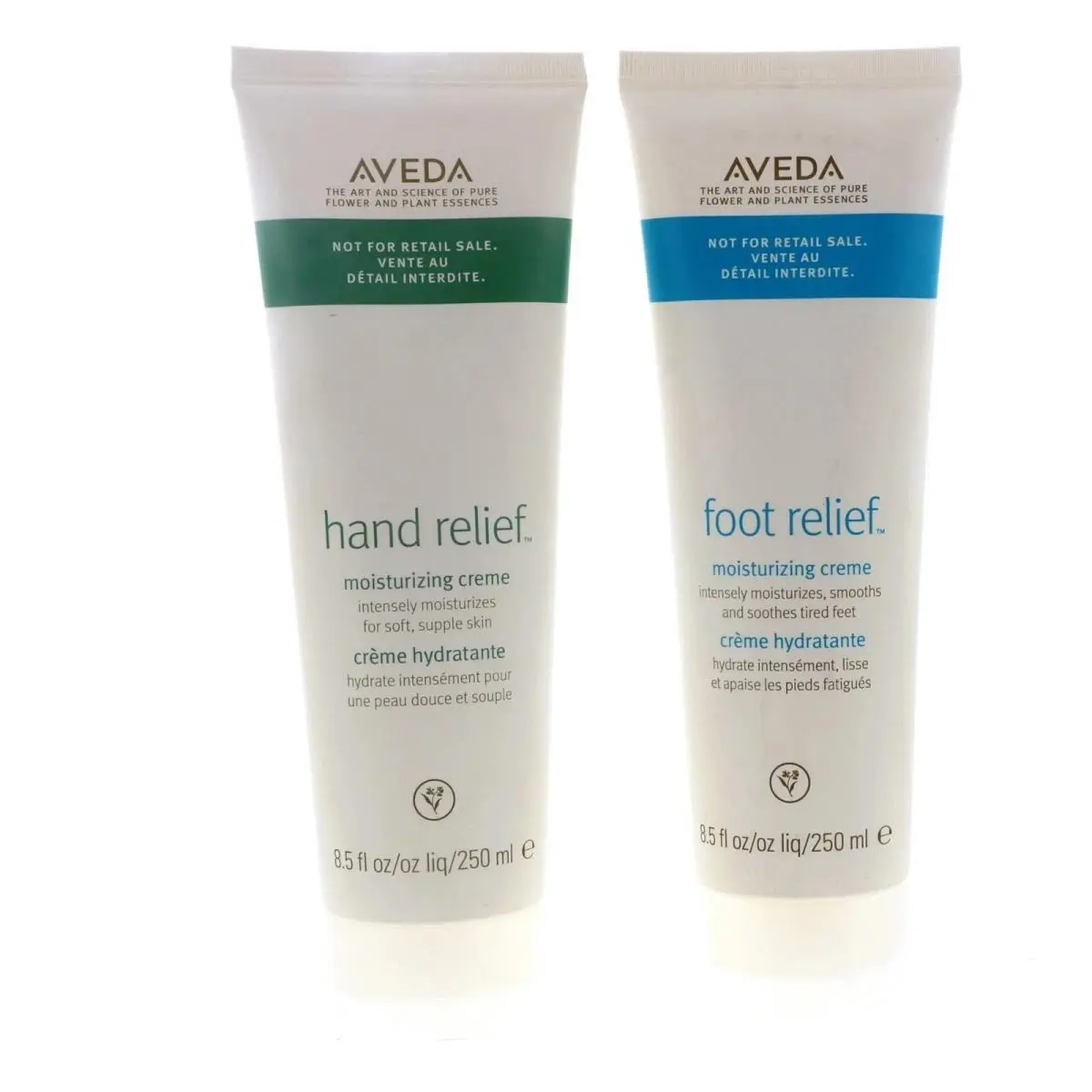 Aveda Hand Foot Relief Cream Creme Moisturizing 8.5 oz 250 ml Back Bar Size