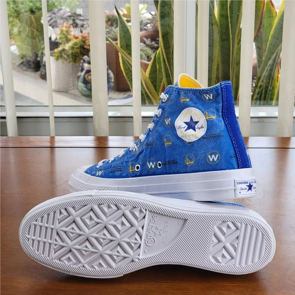 Converse shoes - Chuck Taylor All Star 70 Hi - 161161C - Rush Blue / Amarillo / White (UPC: 888755509043) 4