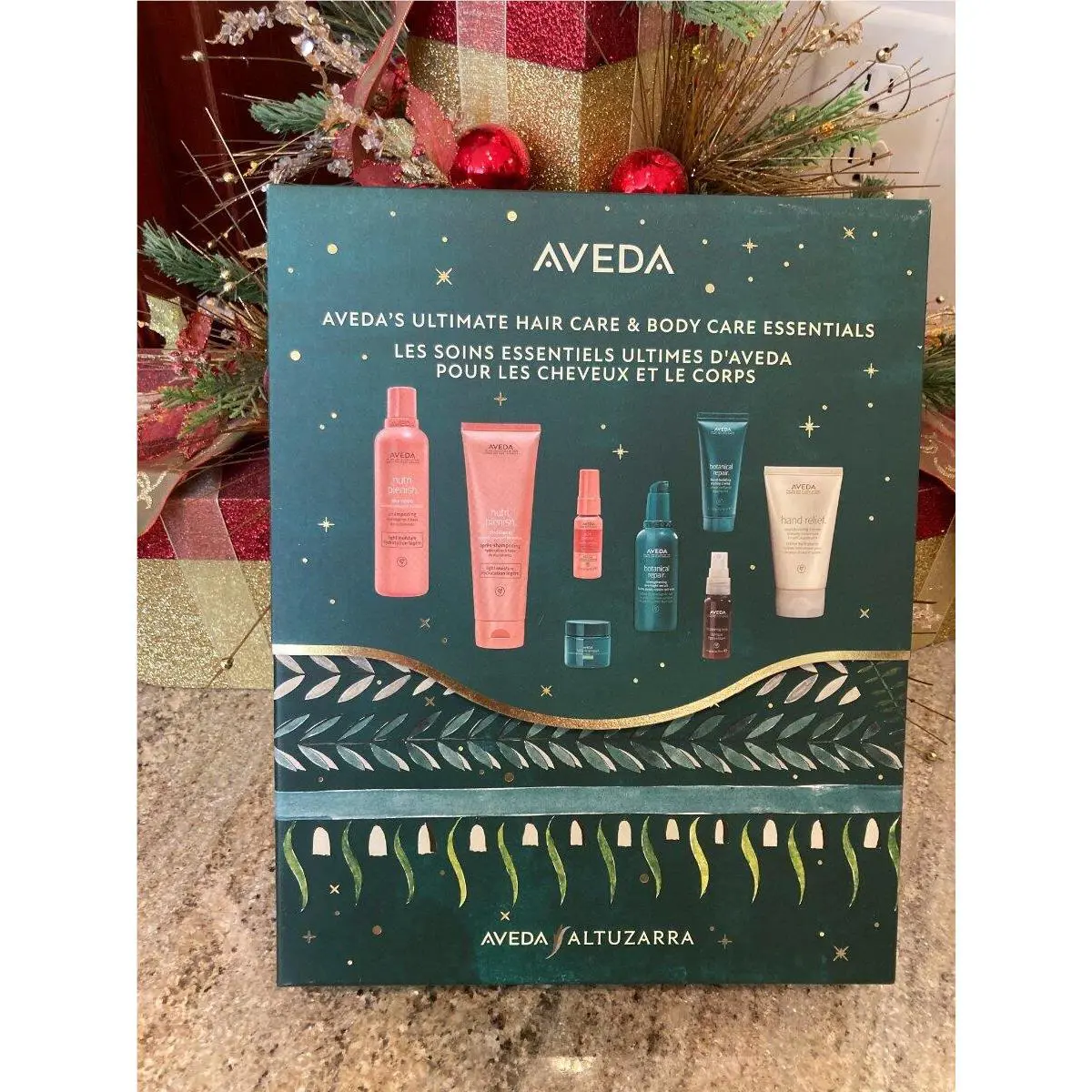 Aveda 8 pc Ultimate Hair Care Body Care Essentials Holiday Ltd. Edition