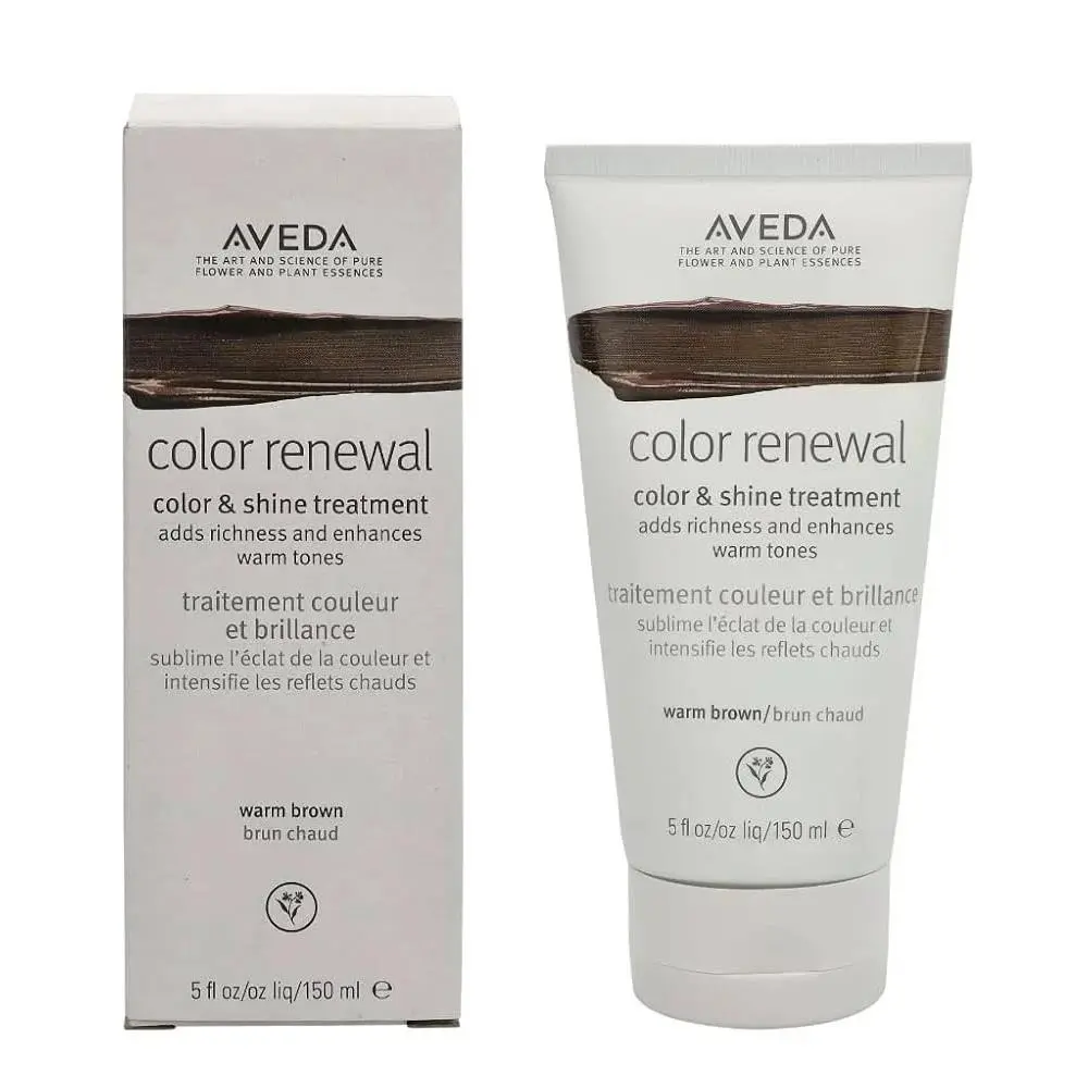 Aveda Color Renewal Color Shine Treatment Warm Brown 5 oz