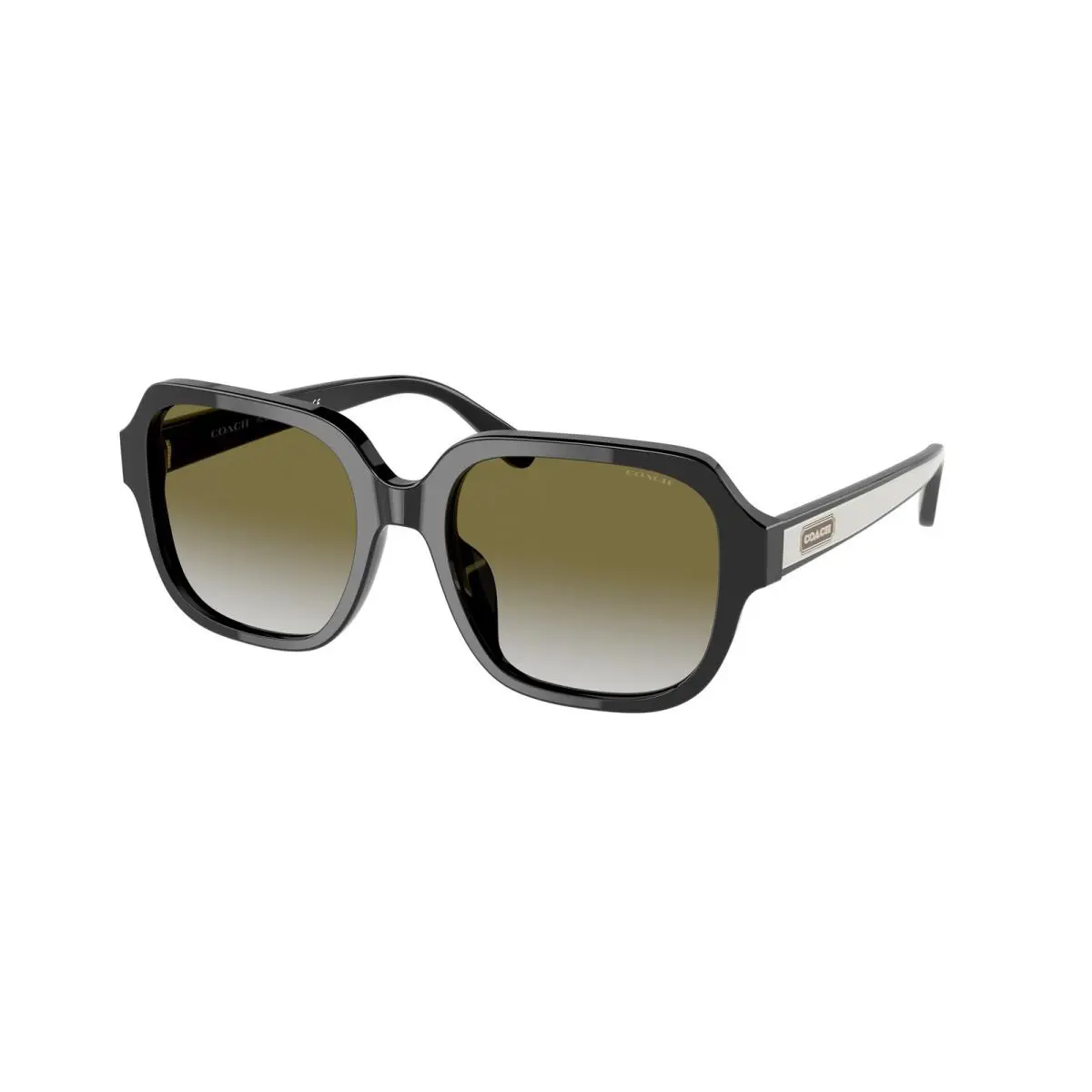 Coach HC 8335U c7989 Black Olive Gradient 50027Z Sunglasses