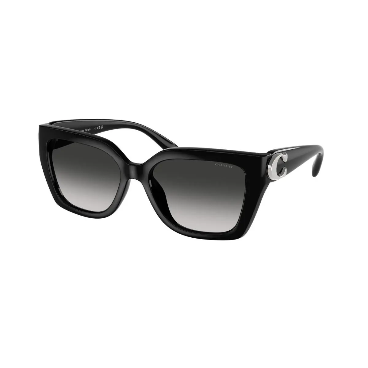 Coach HC 8408F cw202 Black Grey Gradient 50023C Sunglasses