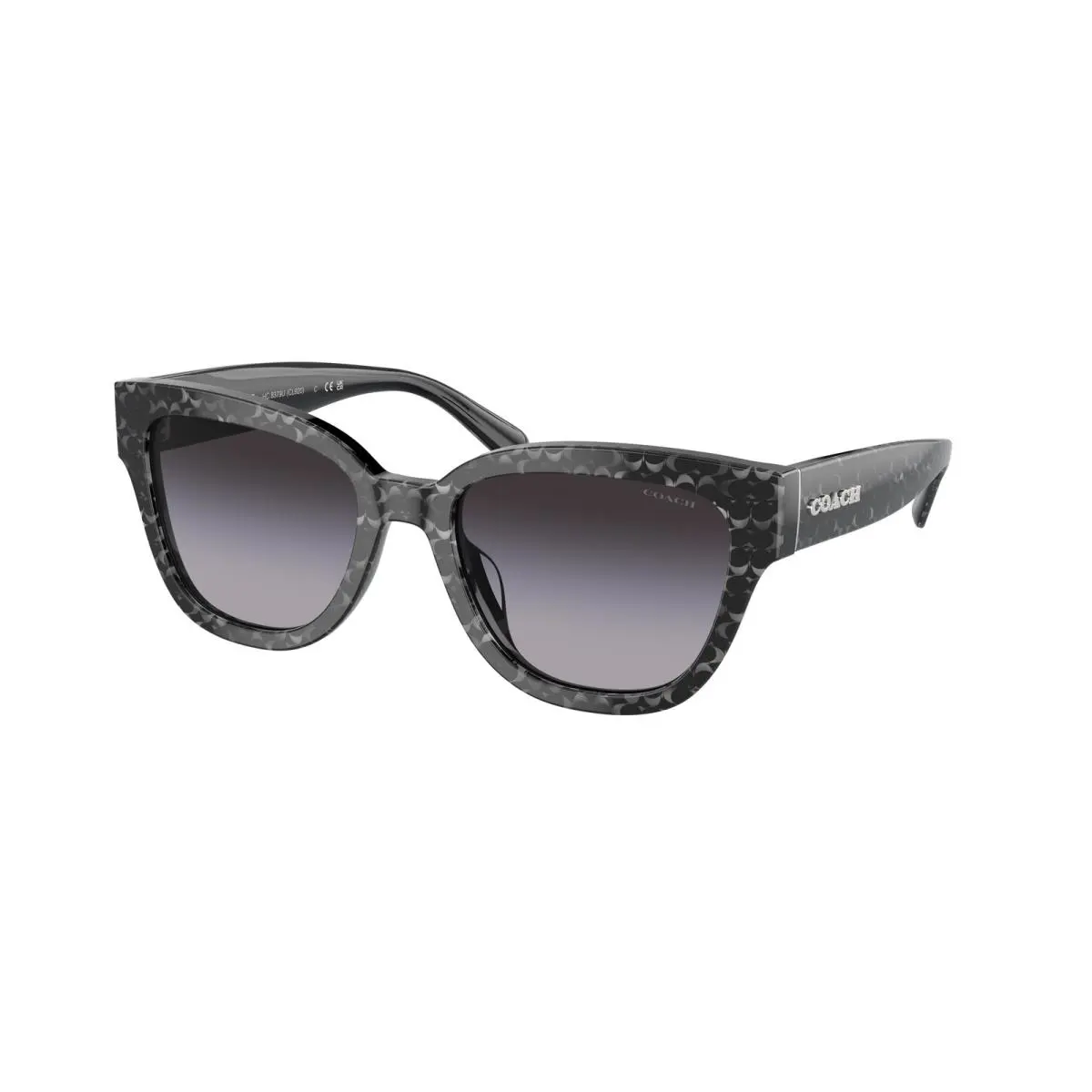 Coach HC 8379U cl920 Grey Pearl Signature c g 55208G Sunglasses