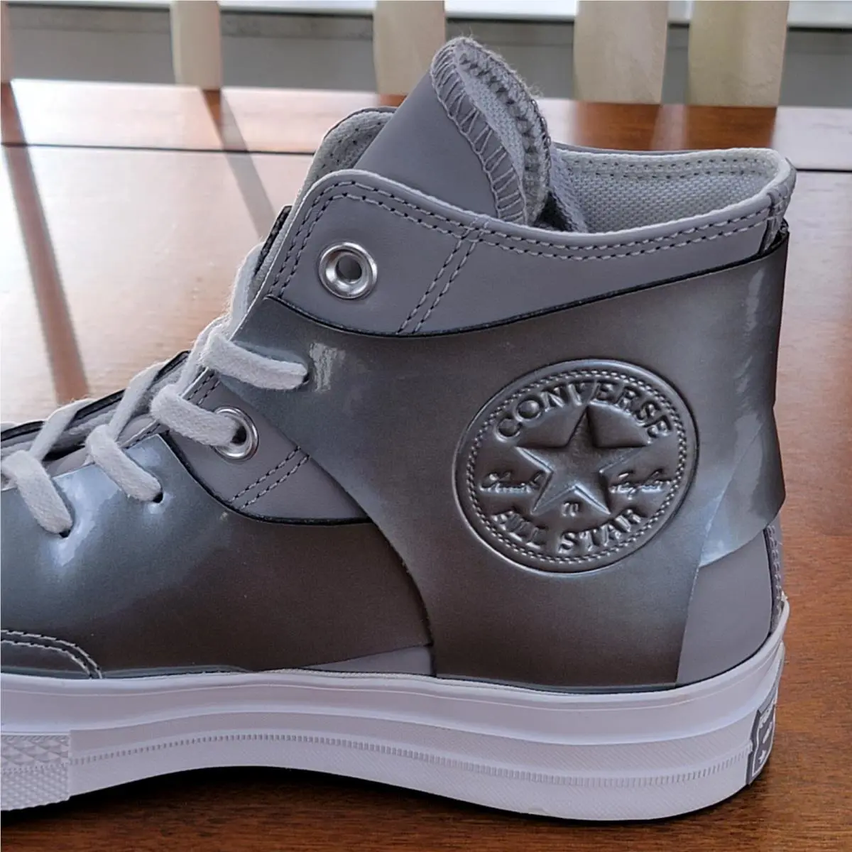 Converse shoes - Converse Chuck 70 Hi - Chuck - 565541C - Metallic Silver / White (UPC: 888756987734) 8