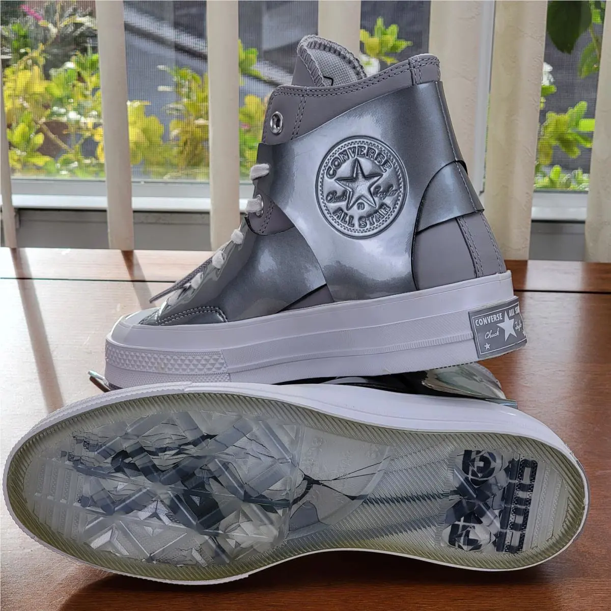 Converse shoes - Converse Chuck 70 Hi - Chuck - 565541C - Metallic Silver / White (UPC: 888756987734) 4
