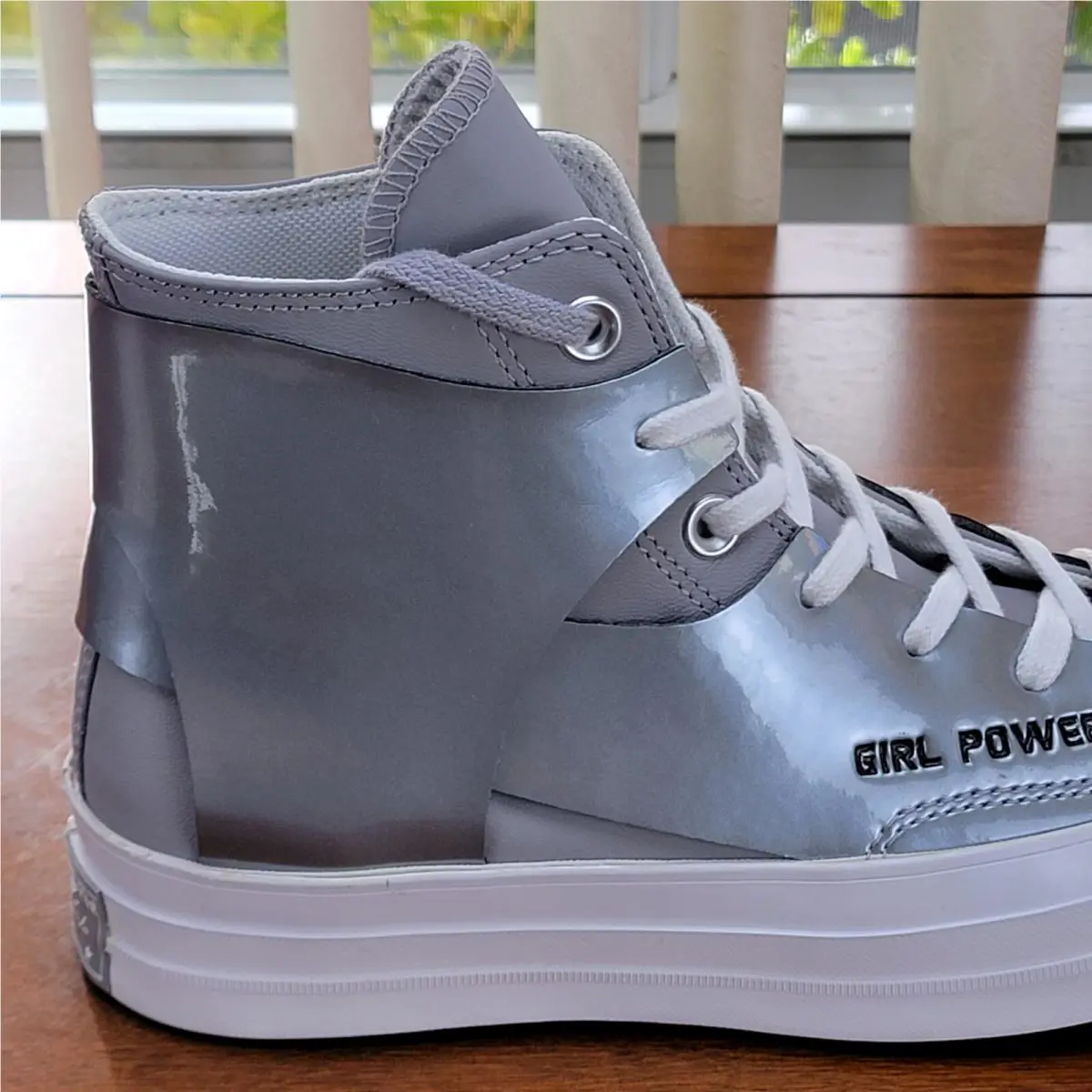 Converse shoes - Converse Chuck 70 Hi - Chuck - 565541C - Metallic Silver / White (UPC: 888756987734) 6
