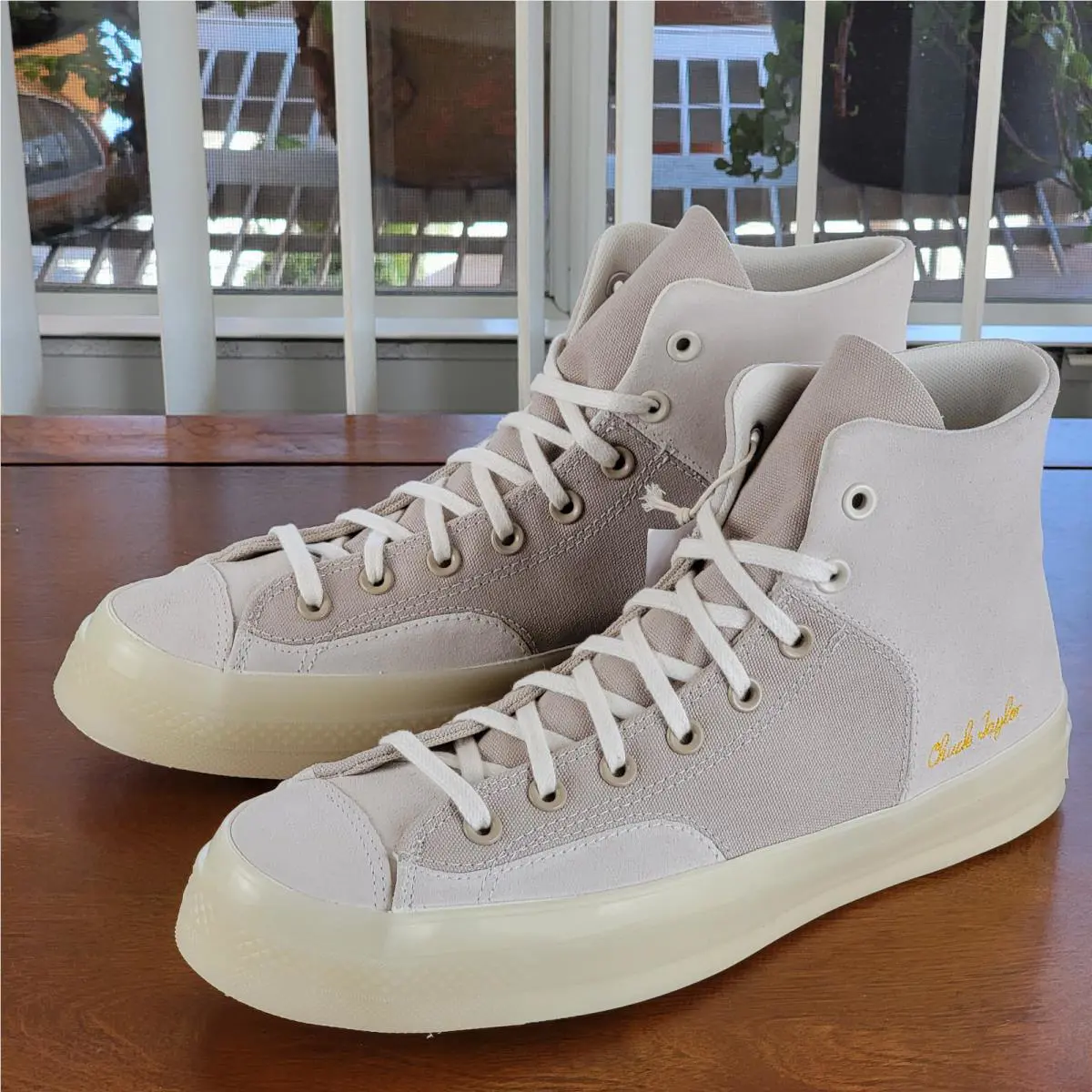 Converse shoes - Converse Chuck 70 Marquis Hi - A06551C - Beach Stone / Egret (UPC: 194434659627) 9