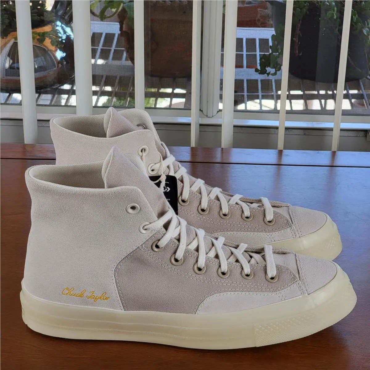 Converse shoes - Converse Chuck 70 Marquis Hi - A06551C - Beach Stone / Egret (UPC: 194434659627) 0