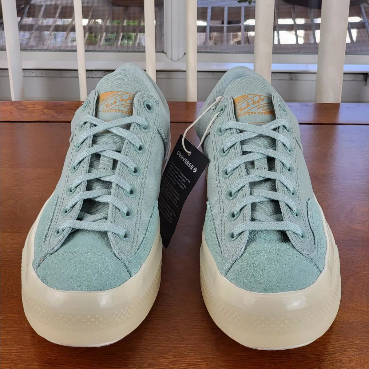 Converse shoes - Converse Chuck 70 Marquis Ox - A10368C - Mint Condition / Gold / Egret (UPC: 194435014685) 1