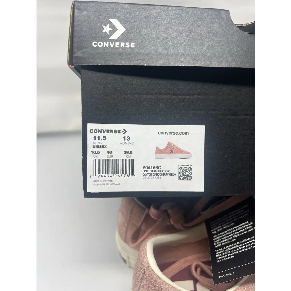 Converse shoes - Converse One Star Pro - One Star Pro - A04156C - Pink 7