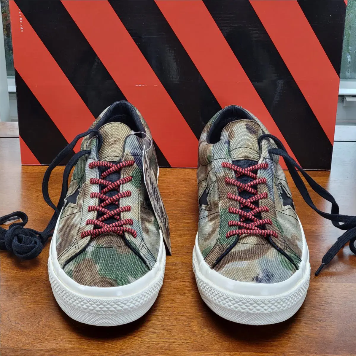 Converse shoes - Converse One Star - One Star - 152665C - Black / Egret / Green (UPC: 888753401547) 1