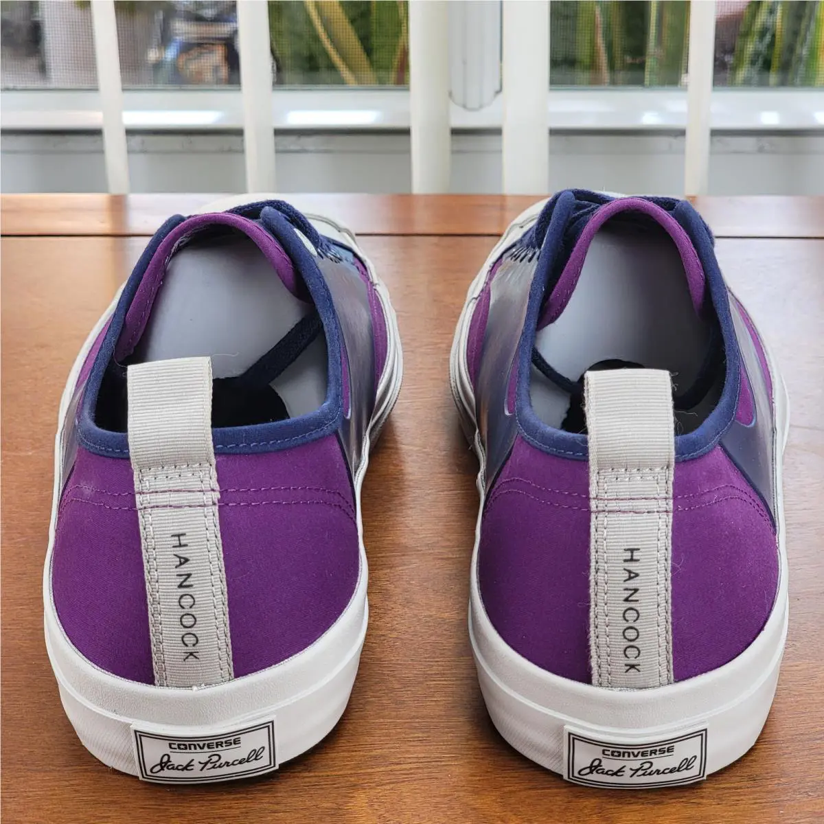 Converse shoes - Converse JP Jack Hancock Ox - 149317C - Purple / Navy / Egret (UPC: 886955994638) 2