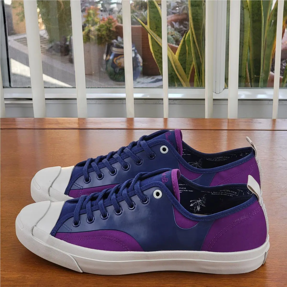 Converse shoes - Converse JP Jack Hancock Ox - 149317C - Purple / Navy / Egret (UPC: 886955994638) 3
