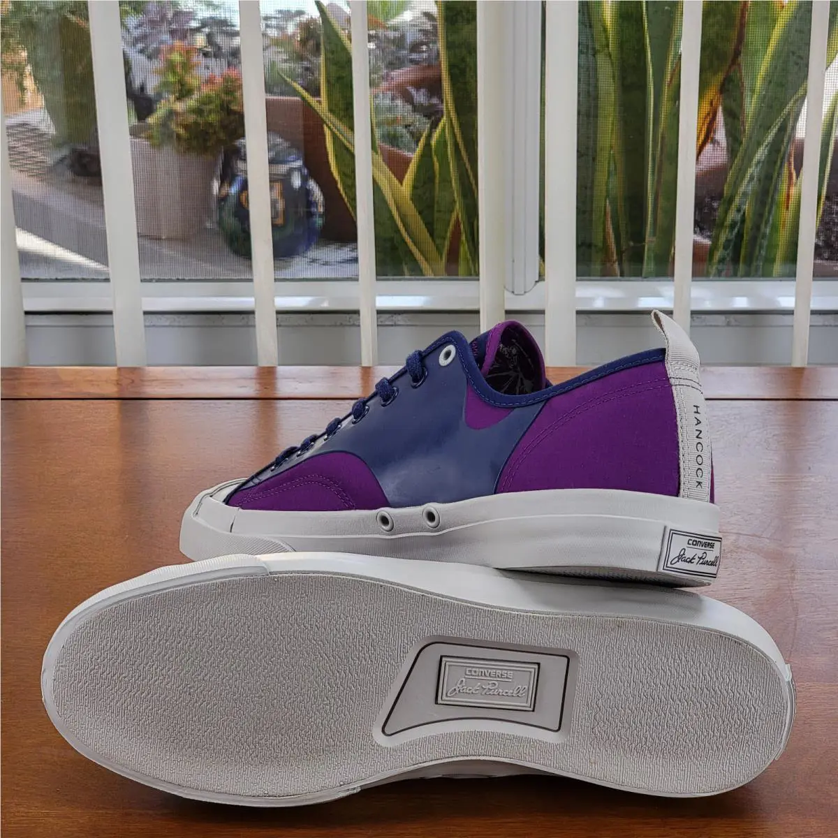 Converse shoes - Converse JP Jack Hancock Ox - 149317C - Purple / Navy / Egret (UPC: 886955994638) 4