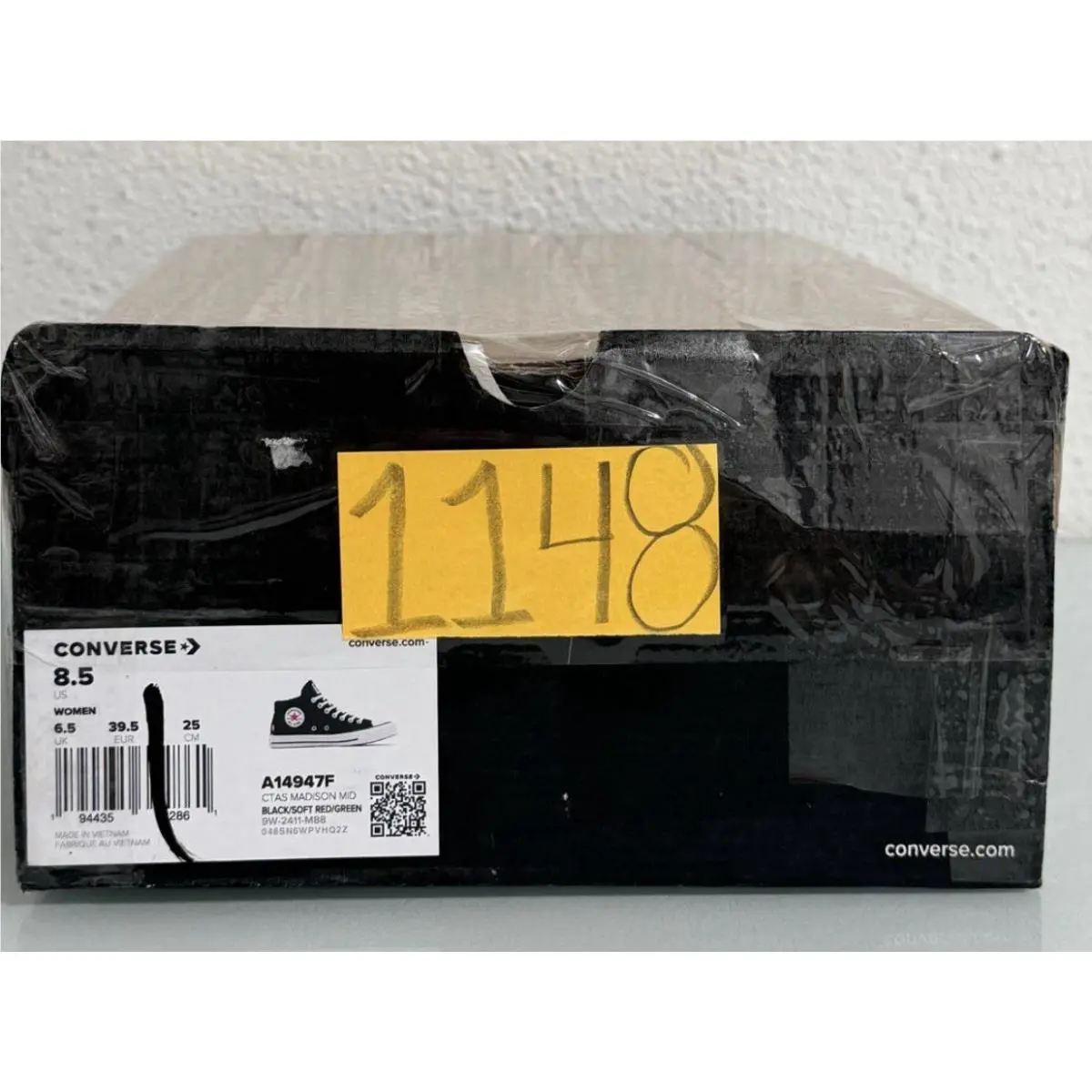 Converse shoes - Converse Chuck Taylor All Star Madison Mid - A14947F - Black, Manufacturer: Black White (UPC: 888756333371) 8
