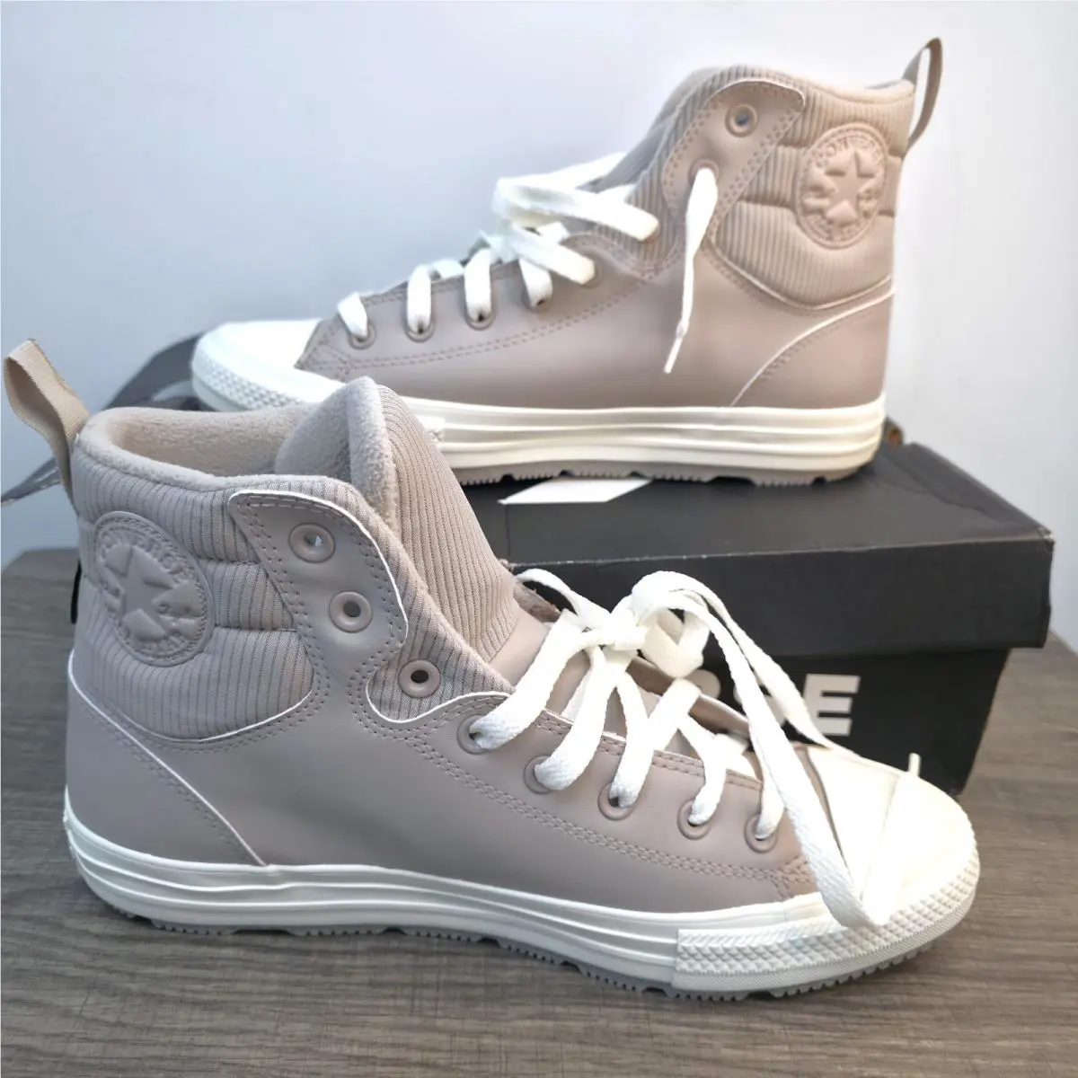 Converse shoes - Converse Chuck Taylor All Star Hi - Wonder Stone Egret (UPC: 194434385236) 1