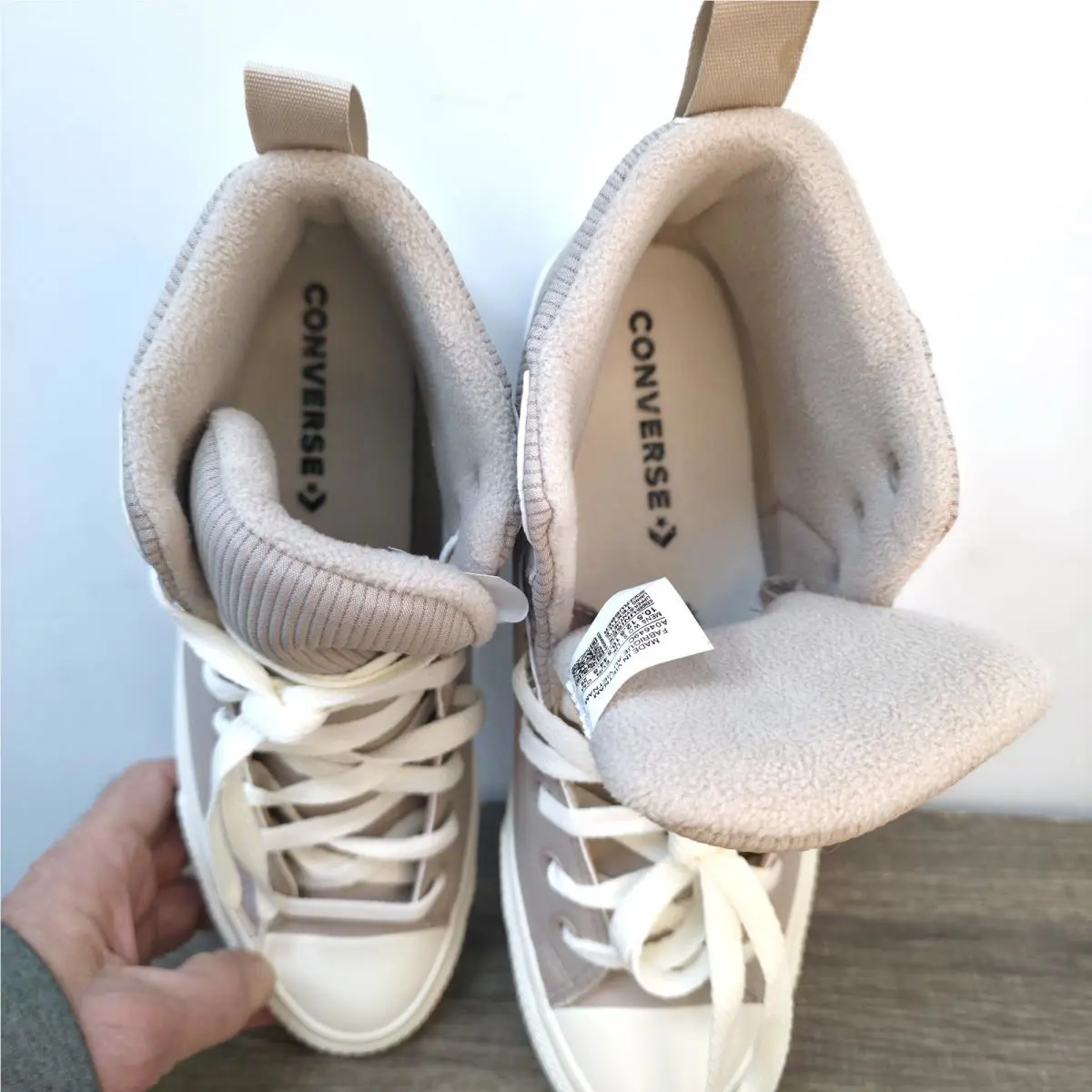 Converse shoes - Converse Chuck Taylor All Star Hi - Wonder Stone Egret (UPC: 194434385236) 9