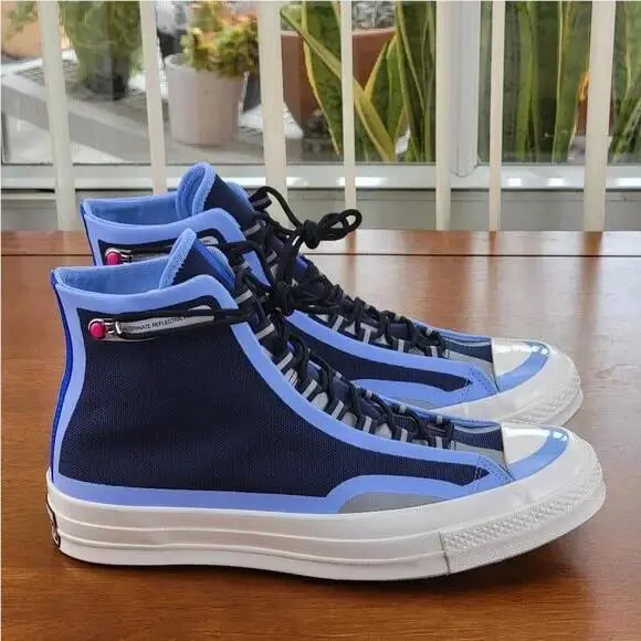 Converse shoes - Converse Chuck 70 High - Chuck High - 169525C - Obsidian / Serenity 0